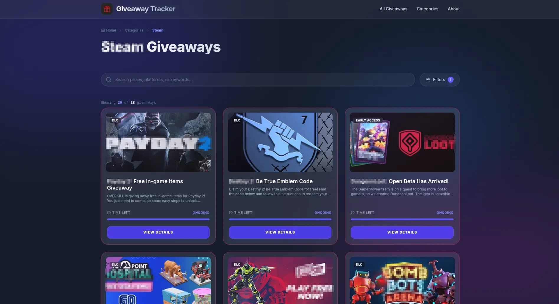 Giveaway Tracker is the ultimate verified destination for gaming freebies and digital loot. We bridge the gap between premium gaming and your budget.